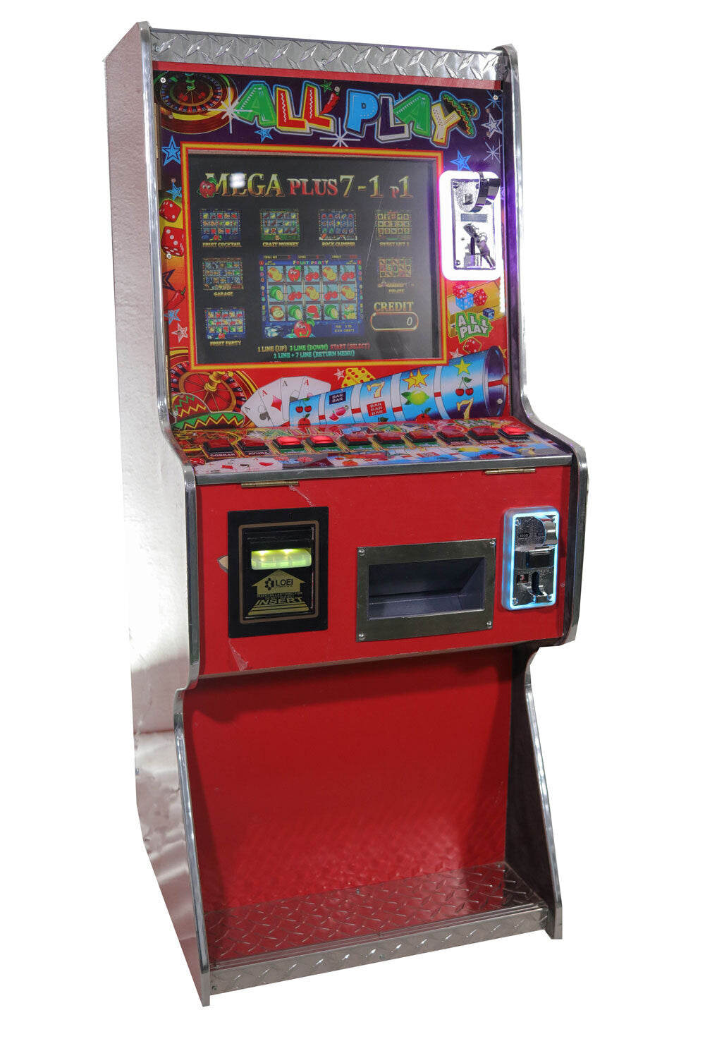 Maquinita All Play 7 en 1