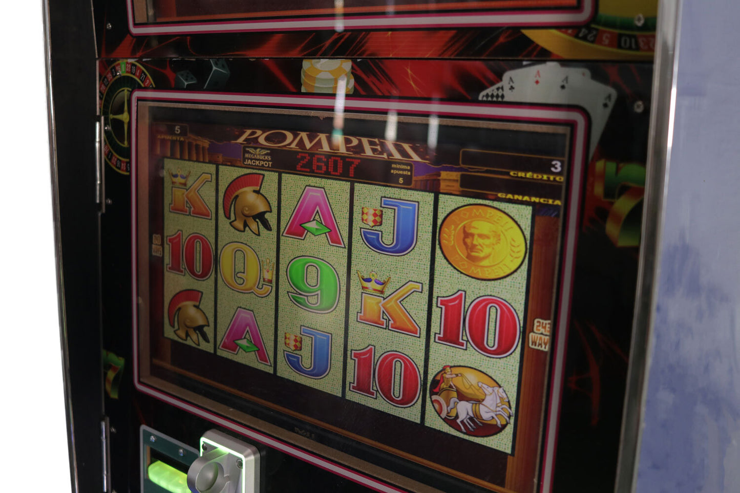 Maquinita Dual Mega Hot 9