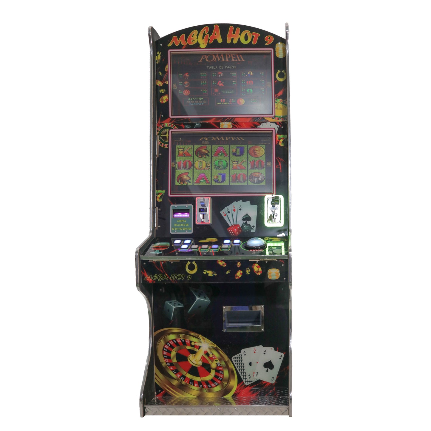 Maquinita Dual Mega Hot 9