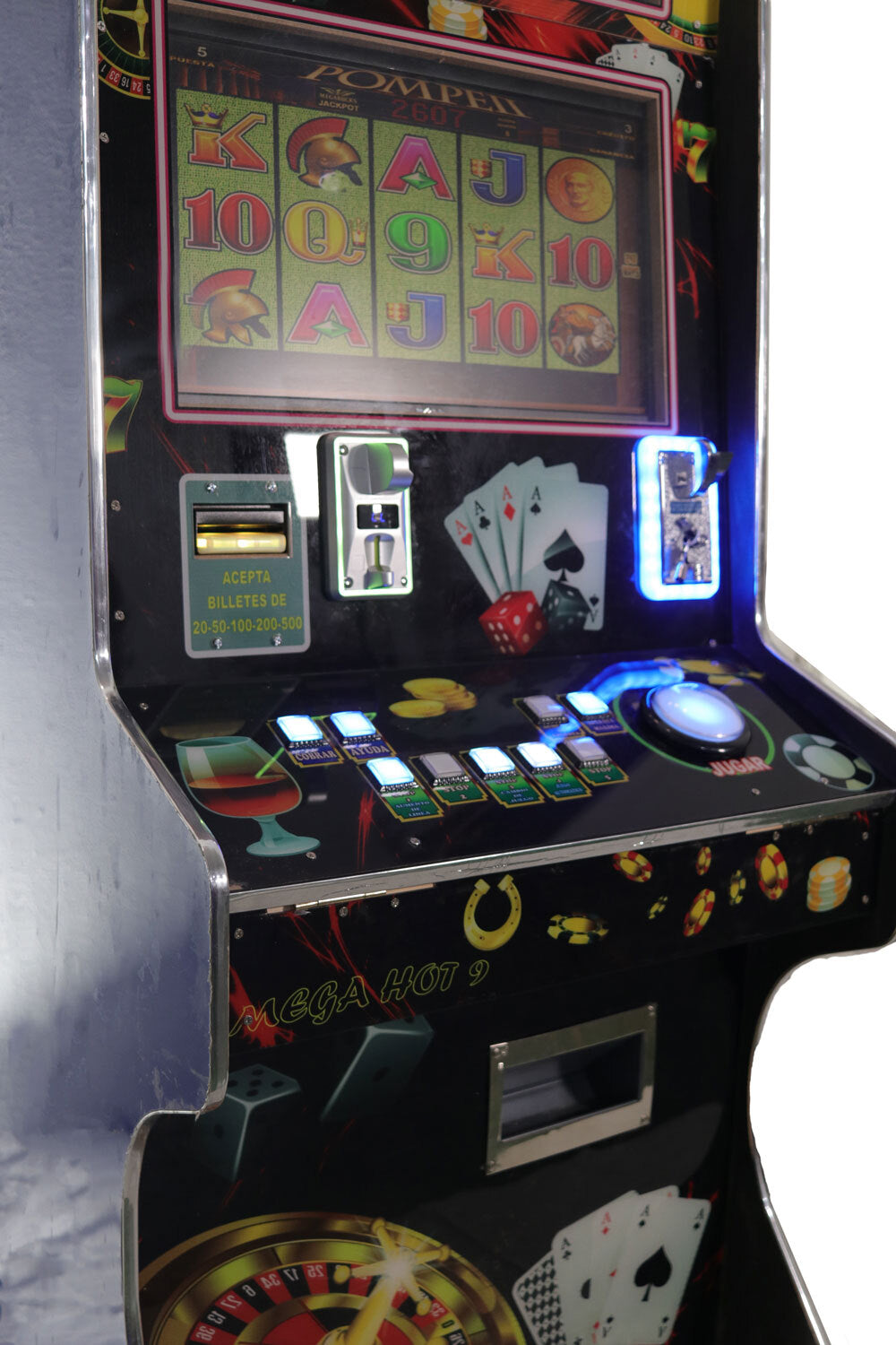 Maquinita Dual Mega Hot 9