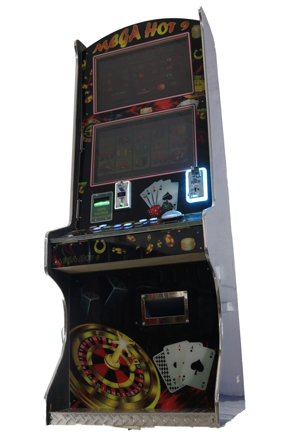 Maquinita Dual Mega Hot 9