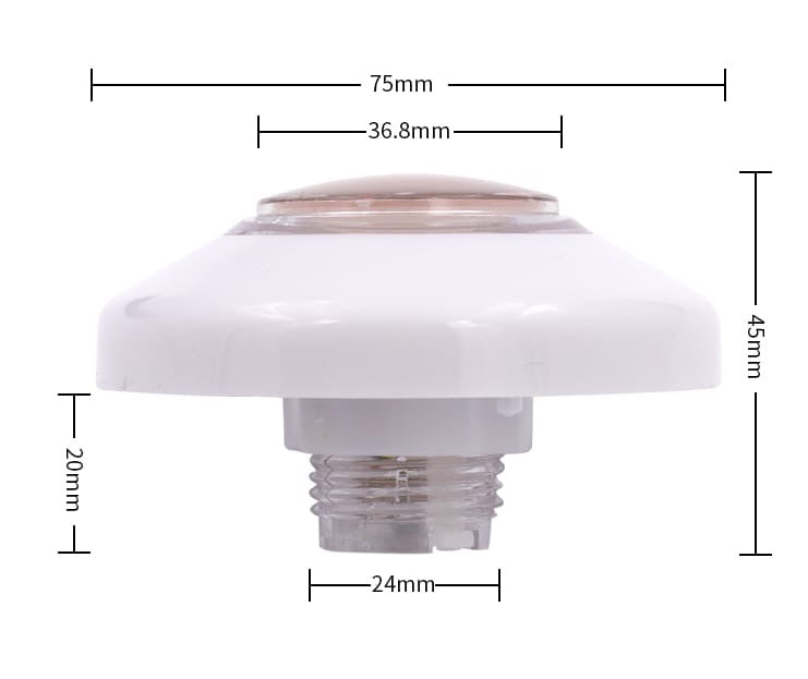 Botón para peluchera RGB