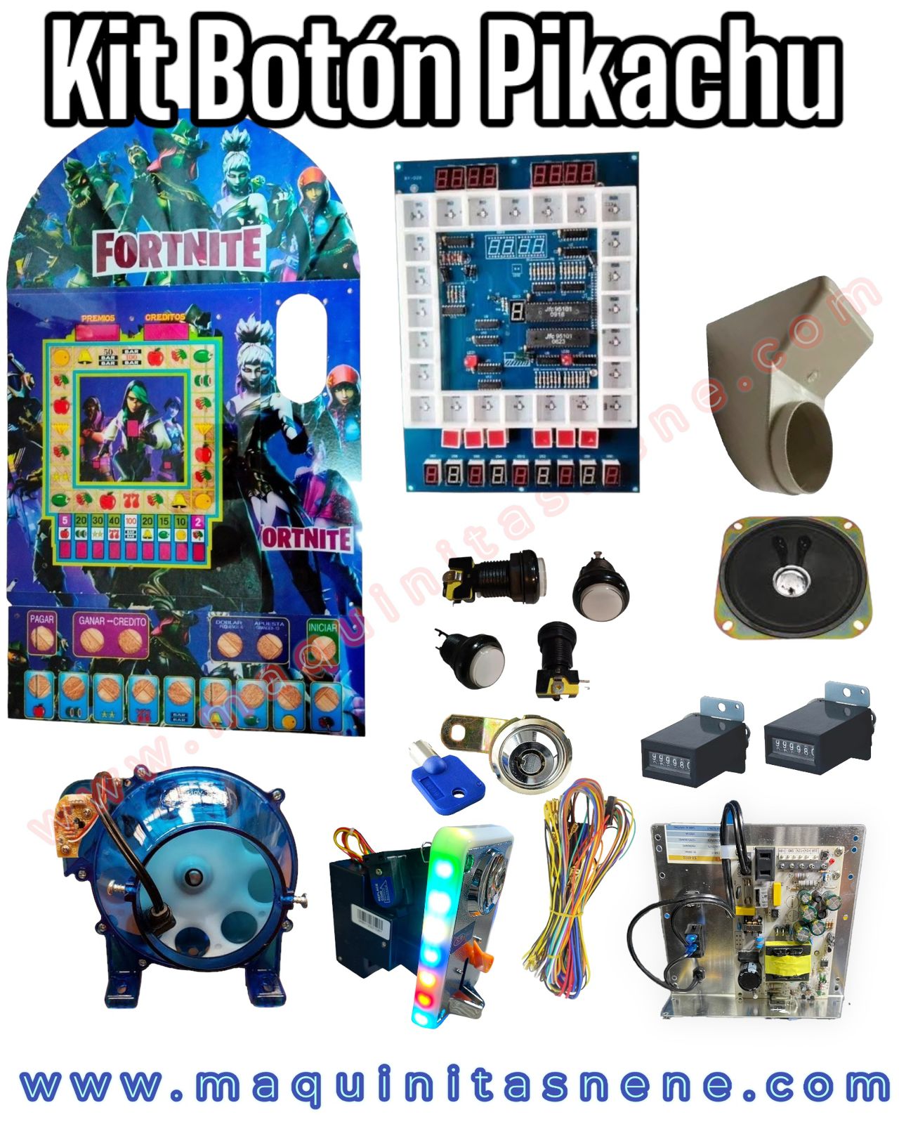 KIT PIKACHU BOTON
