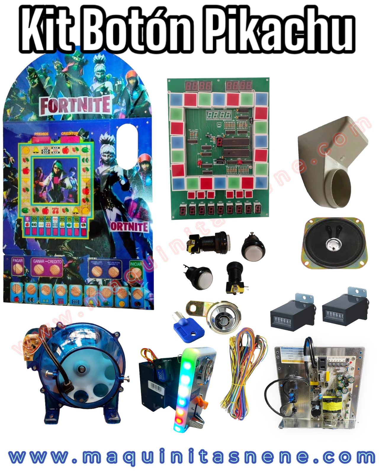 KIT PIKACHU BOTON