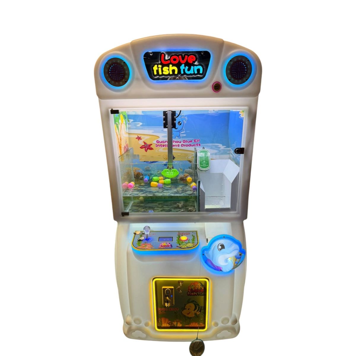 Máquina Atrapa Peces — Juego de pesca con monedas para tu negocio